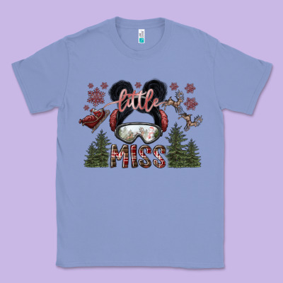 Little Miss Classic Tee Designed By Sublimationcraftshop