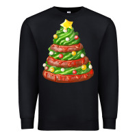 Black green chocolate christmas cookie cake Premium Sweatshirt - FaDigitalArtStudio