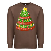 Chestnut green chocolate christmas cookie cake Premium Sweatshirt - FaDigitalArtStudio