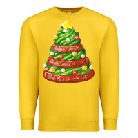 Lemon green chocolate christmas cookie cake Premium Sweatshirt - FaDigitalArtStudio
