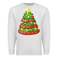 Oatmeal Heather green chocolate christmas cookie cake Premium Sweatshirt - FaDigitalArtStudio