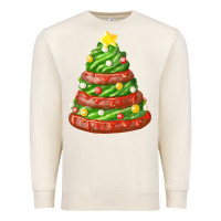 Sandshell green chocolate christmas cookie cake Premium Sweatshirt - FaDigitalArtStudio