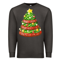 Smoke green chocolate christmas cookie cake Premium Sweatshirt - FaDigitalArtStudio