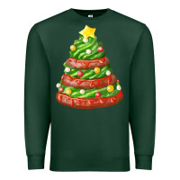 Sports Green green chocolate christmas cookie cake Premium Sweatshirt - FaDigitalArtStudio