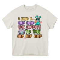 Cream i said a hip hop Heavy Core Tee - MaliasSmallBusiness