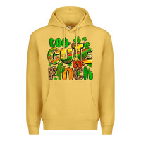 Antique Gold St. Patrick's too cute to pinch Premium Hoodie - OliviaCreatesArt