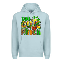 Blue Mist St. Patrick's too cute to pinch Premium Hoodie - OliviaCreatesArt