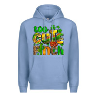 Colony Blue St. Patrick's too cute to pinch Premium Hoodie - OliviaCreatesArt