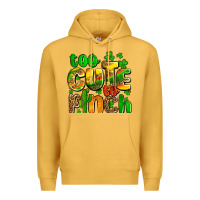 Mustard St. Patrick's too cute to pinch Premium Hoodie - OliviaCreatesArt