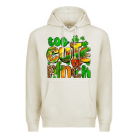 Oatmeal Heather St. Patrick's too cute to pinch Premium Hoodie - OliviaCreatesArt