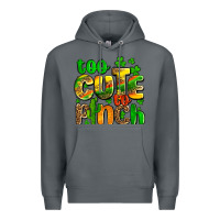 Rock St. Patrick's too cute to pinch Premium Hoodie - OliviaCreatesArt