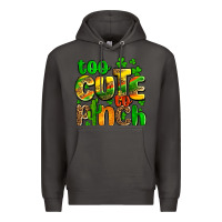 Smoke St. Patrick's too cute to pinch Premium Hoodie - OliviaCreatesArt
