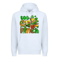 White St. Patrick's too cute to pinch Premium Hoodie - OliviaCreatesArt