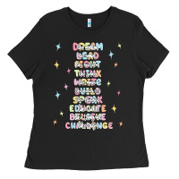 Black jesus names believe Ladies Tee - MaliasSmallBusiness