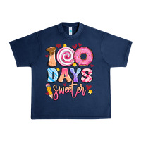 Navy 100 days sweeter Urban Heavy Tee - Artiststas