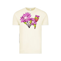 Vintage Arctic Bitterroot Flower Illustrations Vintage Tee - LillyAllenDesigns