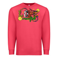 Cardinal mardi gras love crawfish Premium Sweatshirt - FaDigitalArtStudio