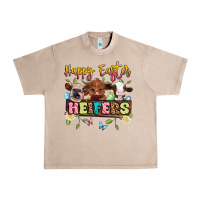 French Oak happy easter heifers Urban Heavy Tee - Artiststas