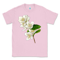 Bubblegum Pink Mock Oranges Classic Tee - LillyAllenDesigns