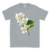 Heather Grey Mock Oranges Classic Tee - LillyAllenDesigns
