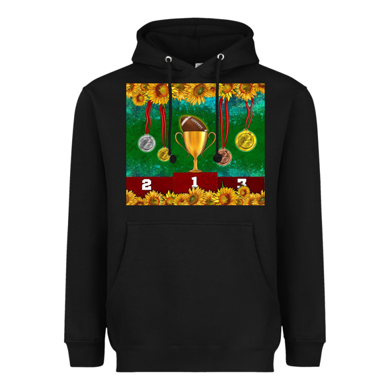 American Football Trophy Cup And Medal Tumbler Heavyweight Hoodie by BundleAndBundleShop | Teevron