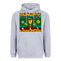 Heather Grey american football trophy cup and medal tumbler Heavyweight Hoodie - BundleAndBundleShop