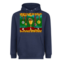 Navy american football trophy cup and medal tumbler Heavyweight Hoodie - BundleAndBundleShop