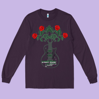 No Hay Rosa Sin Espinas Every Rose Has Its Thorn Long Sleeve Tee Designed By Bettercallsaul