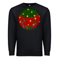 Black christmas Premium Sweatshirt - BundleAndBundleShop