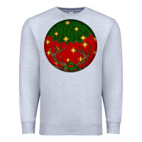 Heather Grey christmas Premium Sweatshirt - BundleAndBundleShop