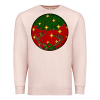 Pale Pink christmas Premium Sweatshirt - BundleAndBundleShop
