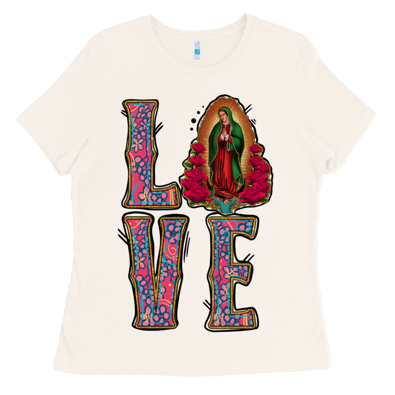 Love Lady Of Guadalupe Ladies Tee by Jasminsmagicworld | Teevron