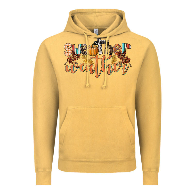 Sweather Weather Vintage Hoodie by LillyAllenDesigns | Teevron