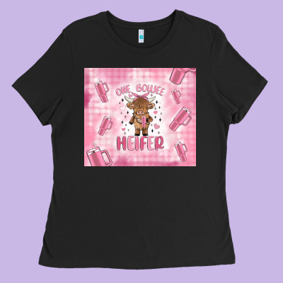 One Boujee Heifer Ladies Tee Designed By Maliassmallbusiness
