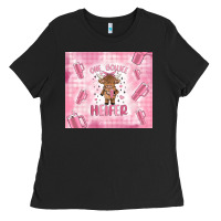 Black one boujee heifer Ladies Tee - MaliasSmallBusiness