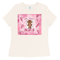 Bone one boujee heifer Ladies Tee - MaliasSmallBusiness