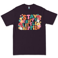 Plum stay trippy little hippie Premium Tee - MaliasSmallBusiness