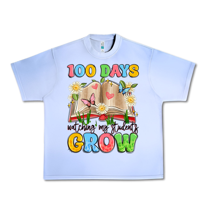 100 Days Watching My Students Grow Urban Heavy Tee by Artiststas | Teevron