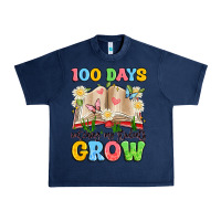 Navy 100 days watching my students grow Urban Heavy Tee - Artiststas