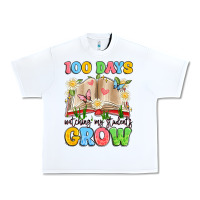 White 100 days watching my students grow Urban Heavy Tee - Artiststas