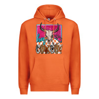 Carrot western hey cowboy Premium Hoodie - OliviaCreatesArt