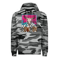 Slate Camo western hey cowboy Premium Hoodie - OliviaCreatesArt