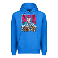 True Royal western hey cowboy Premium Hoodie - OliviaCreatesArt