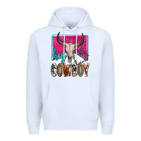 White western hey cowboy Premium Hoodie - OliviaCreatesArt