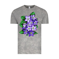 Cloud Rock Mayflower Plant Illustrations Vintage Tee - LillyAllenDesigns