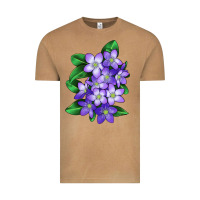 Mayflower Plant Illustrations Vintage Tee | Teevron
