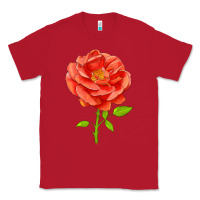 Red All A Twitter Rose Classic Tee - LillyAllenDesigns