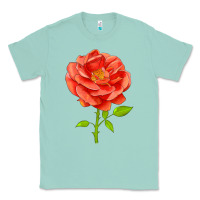 Seafoam All A Twitter Rose Classic Tee - LillyAllenDesigns