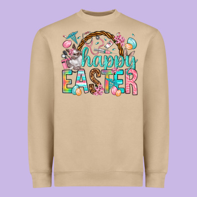 Happy Easter Nurse Easter Day Heavyweight Sweatshirt Designed By Howdyjamesfarm