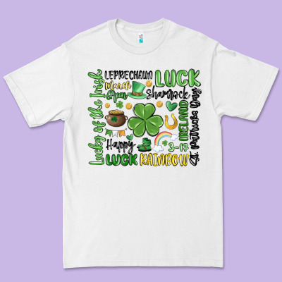 St. Patricks Day Premium Tee Designed By Maliassmallbusiness